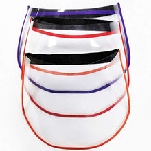 PRETYZOOM 6 Pezzi di Copricapo Trasparente Scudo Integrale Copricapo Protettivo Colore Casuale