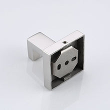 Eono Essentials, gancio appendiabiti e per asciugamani, per il bagno, in acciaio inossidabile SUS304, finitura lucida, 2 pezzi, A22560-P2