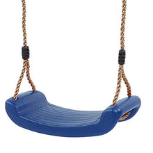 OhhGo - Dondolo rigido per bambini, in PVC, per interni ed esterni, colore: Blu