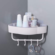 LiuliuBull W Bagno Triangolo Scaffale Perforazione Gratuita per la Perforazione del Muro di plastica del Water Angolo Multifunzionale (Color : Light Green)