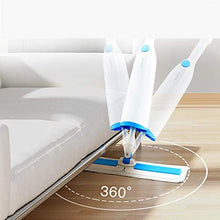 SSAYY Spray Mop Lavaggio A Mano Libera Asciugatura Automatica Ruota in Piano Mop per Uso Domestico Pavimento in Legno Torsione Facile Tamponi Magici Pigri Tergicristallo