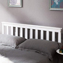 WYLZLIY-Home Struttura Letto Rete del Letto Letto Matrimoniale Telaio A Letto Matrimoniale in Legno Bianco Pino con Telai A Doghe per Adulti, Bambini, Adolescenti
