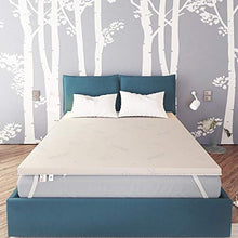 Baldiflex Topper Correttore Materasso Matrimoniale in Memory Foam Fresh Wave, Fodera in Maxicool Sfoderabile, Fresco, Traspirante, ergonomico, antiacaro, 160 x 190 cm h 6 cm