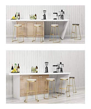 SYLOZ Sgabelli da Bar Ferro Home Bar Sgabello Moderno Bar Sedia Alta Bar Stool Bar Stool Beauty Sgabello da Bar Sedia (Color : Sitting Height65)