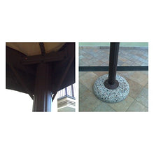 Gazebo Cipro 3x4 mt con tende teli laterali incluse telo impermeabile 100% MO456