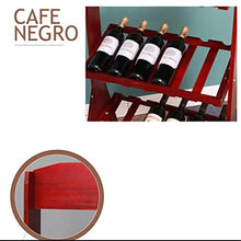 Elegante Semplicità Portabottiglie Portabottiglie Soggiorno Bar Espositore da Pavimento Portabottiglie da Vino in Legno da Casa, HJJ