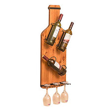 LHQ-HQ Vino Wine Rack Holder Parete Solido Legno for Il Vino Rack Sicuro e Stabile Titolare del Vino della Decorazione della casa del Vino di stoccaggio Rack di stoccaggio