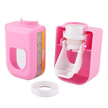 Tarente Distributore di dentifricio a Muro Distributore Automatico Squeezer Toothpaste Holder Home Bathroom (Rosa)