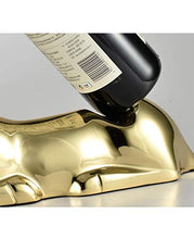 JL Wine Holder Rack, cremagliera controsoffitto Vino, Wine Rack Tavolo Home Décor Pranzo Rack Accent Vino magazzinaggio for Il Vino di stoccaggio - No Assembly Required Elegante Holder Vino