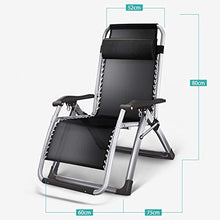 Sedia pieghevole Lounge Chair Nap sedia può essere utilizzato per il tempo libero all'aperto spiaggia prendere il sole