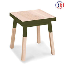 Il mio piccolo mobile francese EGEE2 - Comodino in legno di frassino massiccio, 100% Made in France