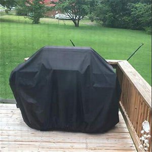 HUACHENG Copertura per Esterni Copertura per mobili Impermeabile Divano Sedia Copertura per Tavolo Giardino Patio Protezione da Spiaggia Copertura Antipolvere per Pioggia e Neve-Nero, 85x105x75
