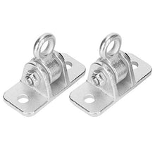 Gancio per Appendere Altalena 2 Set Raccordi per Amaca Gancio per Altalena Sacchi di Sabbia per Interni in Ferro per sedie sospese per Altalena da Esterno Corde per Arrampicata