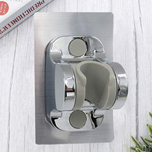 TOPBATHY Forte Supporto per Soffione Adesivo Supporto per Bacchetta per Doccia Regolabile Supporto per Soffione per Doccia a Parete per Bagno di Casa