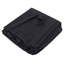 Nimomo NIMOA Sacco portaoggetti per Cuscino: Grande Borsa portaoggetti per Cuscini per mobili da Esterno, Organizer da Giardino Impermeabile alla Polvere(S-Nero)