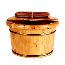 Legno Pediluvio per Vasca for I Piedi Bacino di Am Barilotto Del Bagno Del Piede, Barilotto Di Bagno Del Piede Di Legno Solido, Pediluvio, Bacino Di Pedicure, Bacino Di Massaggio Del Piede, Casa, Hote