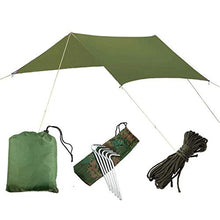 BYWWANG 3x3m Tenda da Sole Impermeabile Tenda a Vela Tenda telone Tenda da Campeggio Esterna Tenda da Giardino pergola Tenda pergola