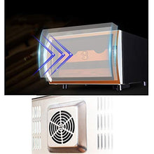 Portasigarettes-humidor sigaris-humidor sigari Semplice moderna cedro massello di legno termostatica / Idratante Cigar Cabinet Governo del vino europeo, un pulsante di avvio, 360 ° circolare aria sist