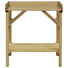Oushome Tavolo da Lavoro da Giardino in Legno Impregnato 75x40x90cm