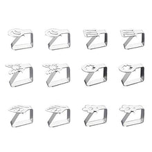 Camisin - 12 clip per tovaglia, regolabile, per casa, picnic, feste, matrimoni, 12 pezzi