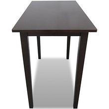 Festnight TTavolo da Bar in Legno Marrone 110 x 60 x 90.8 cm