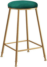 LWW Sgabelli, Bancone Altezza finitura del metallo/ferro per Pub/Ristorante/Casa Cucina - Backless seggiolone con molle dell'ammortizzatore,75 cm