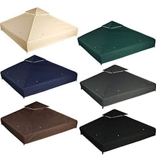 freigarten.de - Tetto di ricambio per gazebo 3 x 3 m, impermeabile, materiale: Panama PCV Soft 370 g/m² extra forte, modello 1