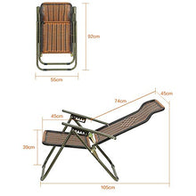 FUFU Sedie a sdraio Lounge Chair, Sedia pieghevole, Nap, Cool Chair, Donna incinta, pausa pranzo, sedia da ufficio, sedia da spiaggia all'aperto, 105 Cm * 45 Cm * 39 Cm (41,3 * 17,7 * 15,4 pollici) Pi