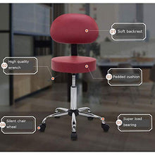 Sella Salone Poltrona Da Massaggio Con Schienale Girevole Regolabile Sgabello Ergonomico Massaggio Sedie Da Scrivania Sedie Da Bar Sedia Da Ufficio For Parrucchieri Manicure Tattoo Therapy Beauty Mass