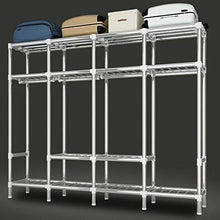 NXYJD Armadio Semplice Panno Armadio d'Acciaio Full Frame Ispessimento Bold Staccabile Doppio Guardaroba Tessuto Home