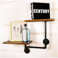 MoDi Wine Rack Retro Style Industriale Tubo di Acqua a Parete Vino Rack (L68CM * W20CM * H48CM)