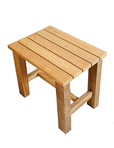 MGMDIAN Sgabello in Legno massello - Sgabello Panca per Bambini Sgabello da Bagno per Bambini - Sgabello da Bagno Sgabello da Bagno Accessori da Bagno (Size : S(13X8.7X11 inch))