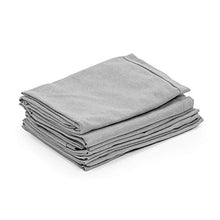 blumfeldt Theia - Rivestimento, Materiale: 100% Poliestere Tessuto 220 g/m², Idrorepellente, Adatto per Il Lavaggio a Mano, Set di Accessori 8 Pezzi, Grigio Chiaro Screziato