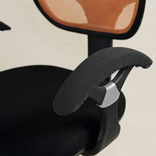 IMIKEYA Fodere per braccioli per Sedia da Ufficio Fodere per braccioli Fodere per Proteggi braccioli per Sedia da Computer addensate Maniche per braccioli per Sedia con Fascia Elastica(Nero)