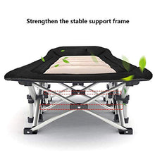 ZHANGYY Lettino da Campeggio Pieghevole Leggero e Resistente con Materasso, Lettino da Campeggio Pieghevole, Letto per Dormire, per Adulti Prendere Il Sole in Spiaggia, Patio, Spiaggia, escursionism