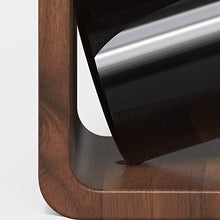 Porta Vino Legno Indipendente Wine Rack Dell'organizzatore di Immagazzinaggio for I Piani Cucina, Tavolo, Dispensa, Tenere Premuto 1 Bottiglie di Vino E 2 Bicchieri, Noce