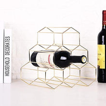 Portabottiglie da appoggio, portabottiglie da 6 bottiglie, portabottiglie da appoggio autoportante, utilizzato per conservare il vino bianco negli armadi da cucina di casa, dimensioni 25 cm / 9,8in