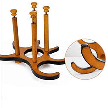 LHQ-HQ Wine Rack Decoration Ornamenti Semplice Creativo di Legno Solido a più Strati del Vino cremagliera Moda Stabile casa Wine Rack Decoration Ornamenti