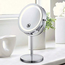 SHYPA Specchio for Trucco-Specchio cosmetico Specchio for Trucco Specchio ingrandimento Doppio Specchio da scrivania Specchio cosmetico for Bagno Nuovo Stile