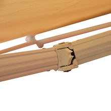 Outsunny Tenda da Sole Avvolgibile Parasole Manuale Impermeabile Esterno Balcone Tessuto di Poliestere 2.5 × 2m Beige