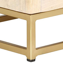 Tidyard Comodino Classico con 3 Cassetti in Legno Massello di Mango 40x30x50 cm,Comodino Camera da Letto,Comodino Cameretta,Comodino Classico,Comodino con Cassetti,Comodino Rustico