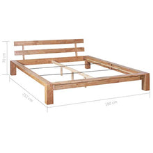 SKM Giroletto in Legno Massello di Rovere 160x200 cm (38.5kg)