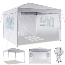 Hikole Gazebo Giardino Tenda Gazebo 3x3/3X6 Pieghevole Impermeabile Gazebo per Feste Gazebo Esterno con 4 Pareti Laterali