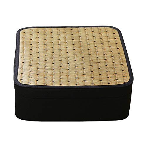 LTINN Cuscini Tatami, tavolino da tè Soggiorno tappetini Intrecciati in Paglia per la casa, tappetini Tatami Bed And Breakfast, Resistenti all'umidità e Traspiranti, Non collasseranno