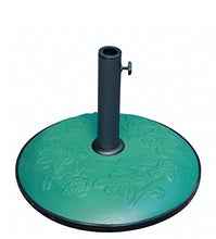 Galileo Casa Galileo 2136415 Base per Ombrellone, 50 cm, 25 kg, Verde, 12x60x40 cm