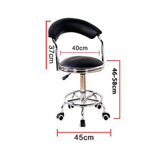 Sgabelli da Bar Barstool Salon girevole regolabile Bar Sedie Sedile, casa Pub Cafe contatore for il tempo libero in metallo alti sgabelli con ruote Schienale Arredo bar Cucina ( Color : Purple )