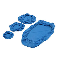 KINTRADE 4 Pezzi/Set Copertura per Poltrona odontoiatrica Lavabile in Polvere Antipolvere Sgabello Sedile Schienale Cuscino Copri Cuscino