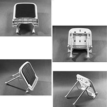 Z-SEAT sgabelli da Doccia Sgabelli da Doccia Pieghevoli a Parete Sgabello da Doccia a Parete Sgabello Scarpe da Cambio Pieghevoli Sgabello per Anziani/disabili Sedia Anti