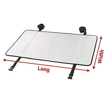 LSXIAO All'aperto Finestra Aria Condizionata Copertina, Foglio di Alluminio Parasole Top, Impermeabile Anti UV con 2 Fibbie Regolabili Adatto per Condensatore, Compressore