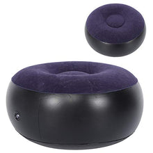 BHDD Sgabello Gonfiabile Pieghevole, Cuscino Poggiapiedi Sedia da Campeggio per Esterni Portatile Sedia Rotonda, con Fondo Rinforzato Durevole, per Dormitorio Home Office, Bambini Adulti, Aeroplano